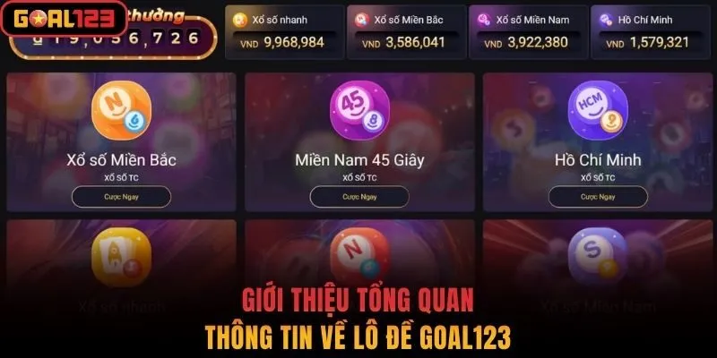 Giới thiệu tổng quan thông tin về lô đề Goal123